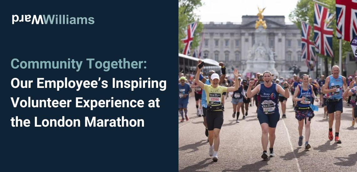 Community Together: Our Employee’s Inspiring Volunteer Experience at the London Marathon