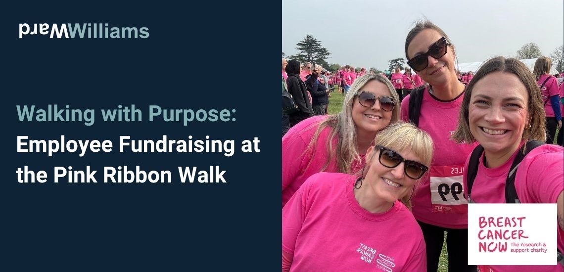 Walking with Purpose: Employee Fundraising at the Pink Ribbon Walk