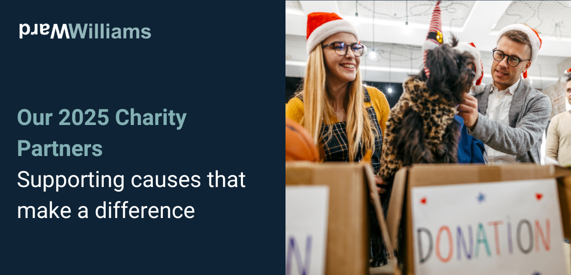 Our 2025 Charity Partners: Supporting causes that make a difference