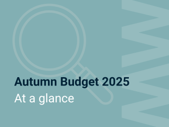 2025 Autumn Budget Statement - At a glance