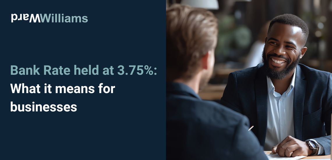 Bank Rate stays at 3.75%: What does this mean for your business?